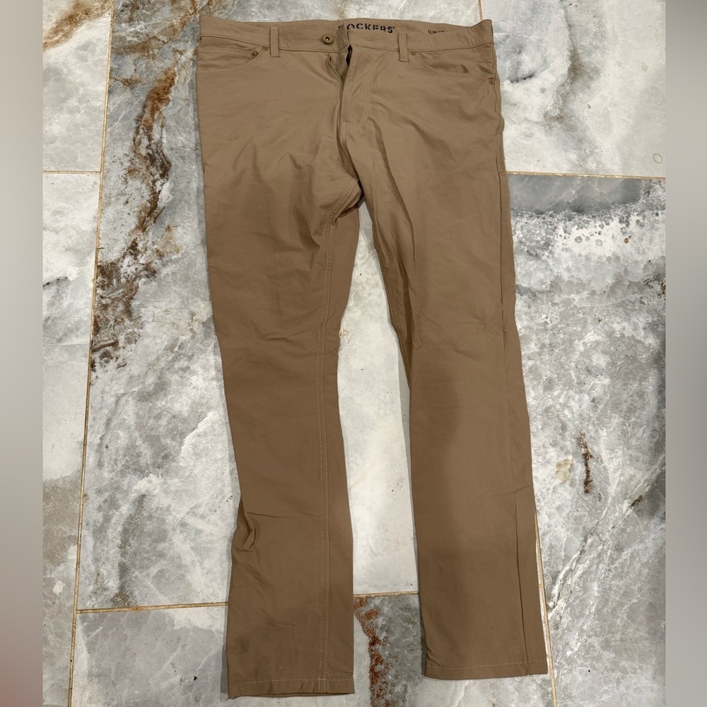 Dockers Men's Tan Pants - Picture 2 of 12